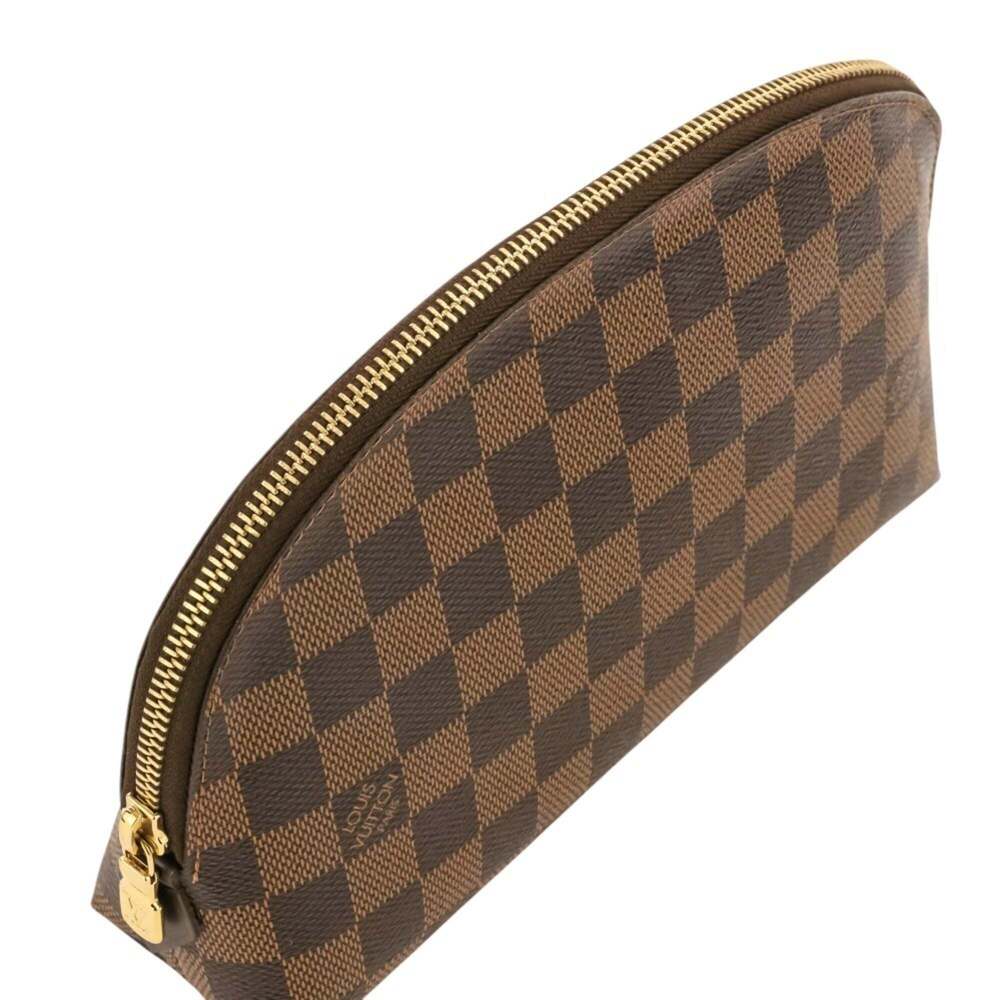 LOUIS VUITTON Brown Damier Pochette Pouch - Picture 6 of 12